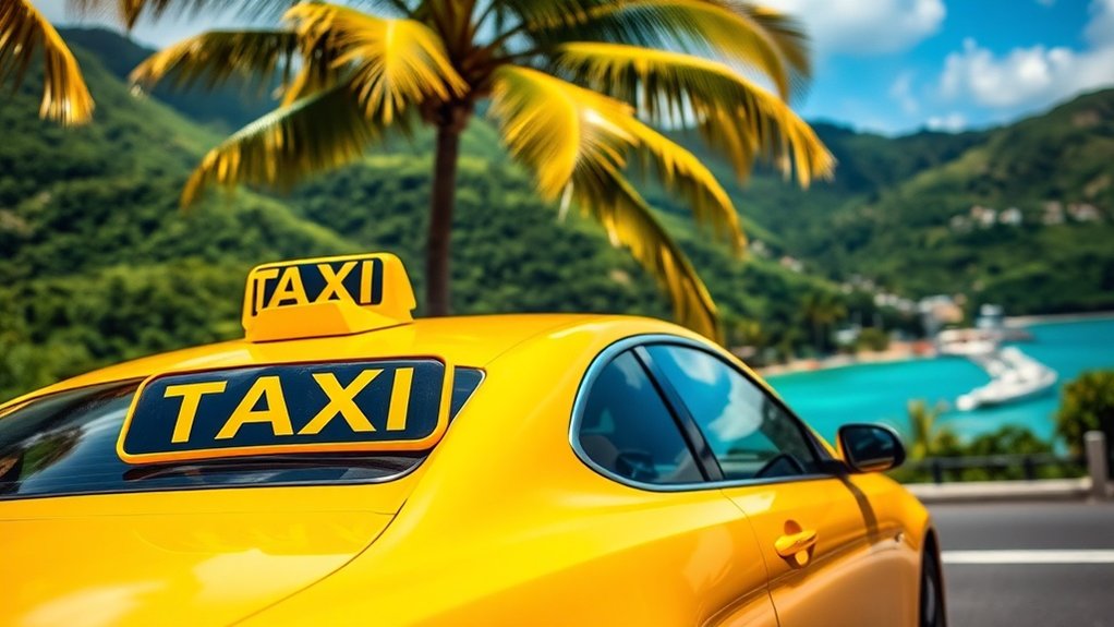 tours en taxi des attractions de la Martinique