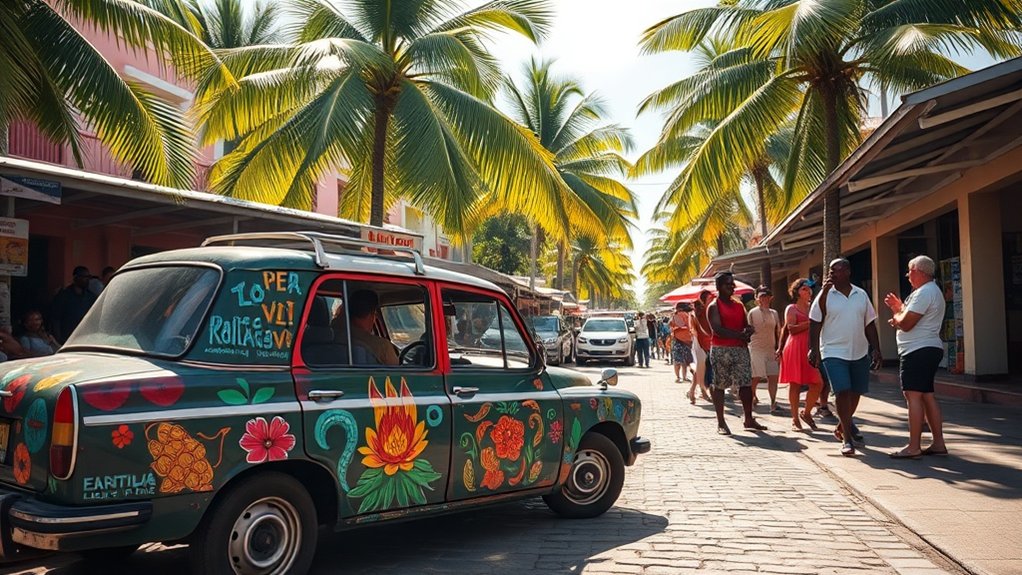 compréhension du système de taxi de la Martinique